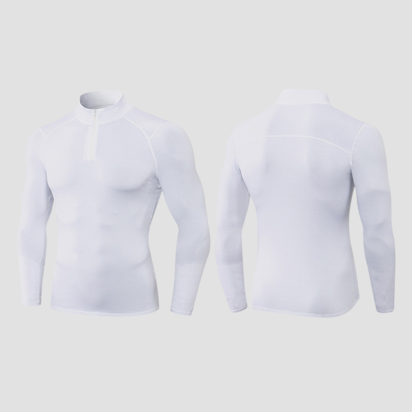 Long Sleeve Half-zip Top