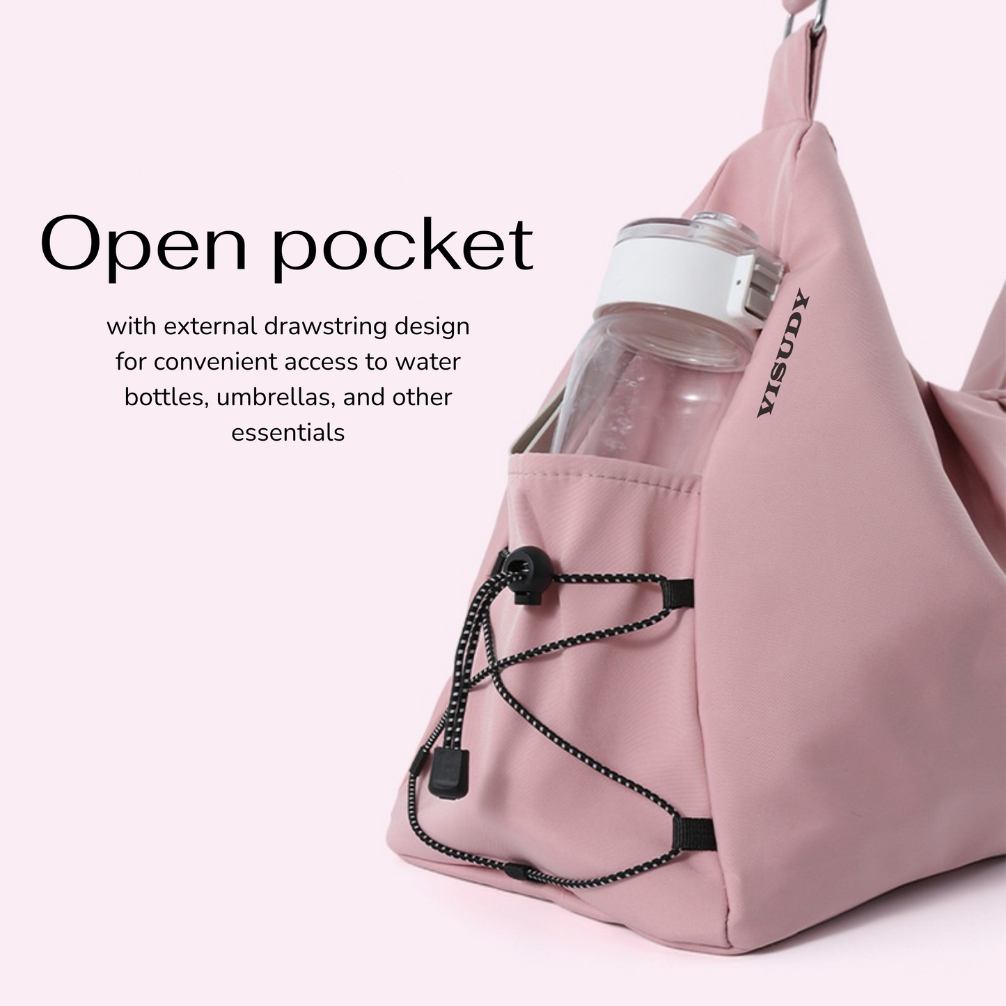 Single-Shoulder Fitness & Travel Tote Bag