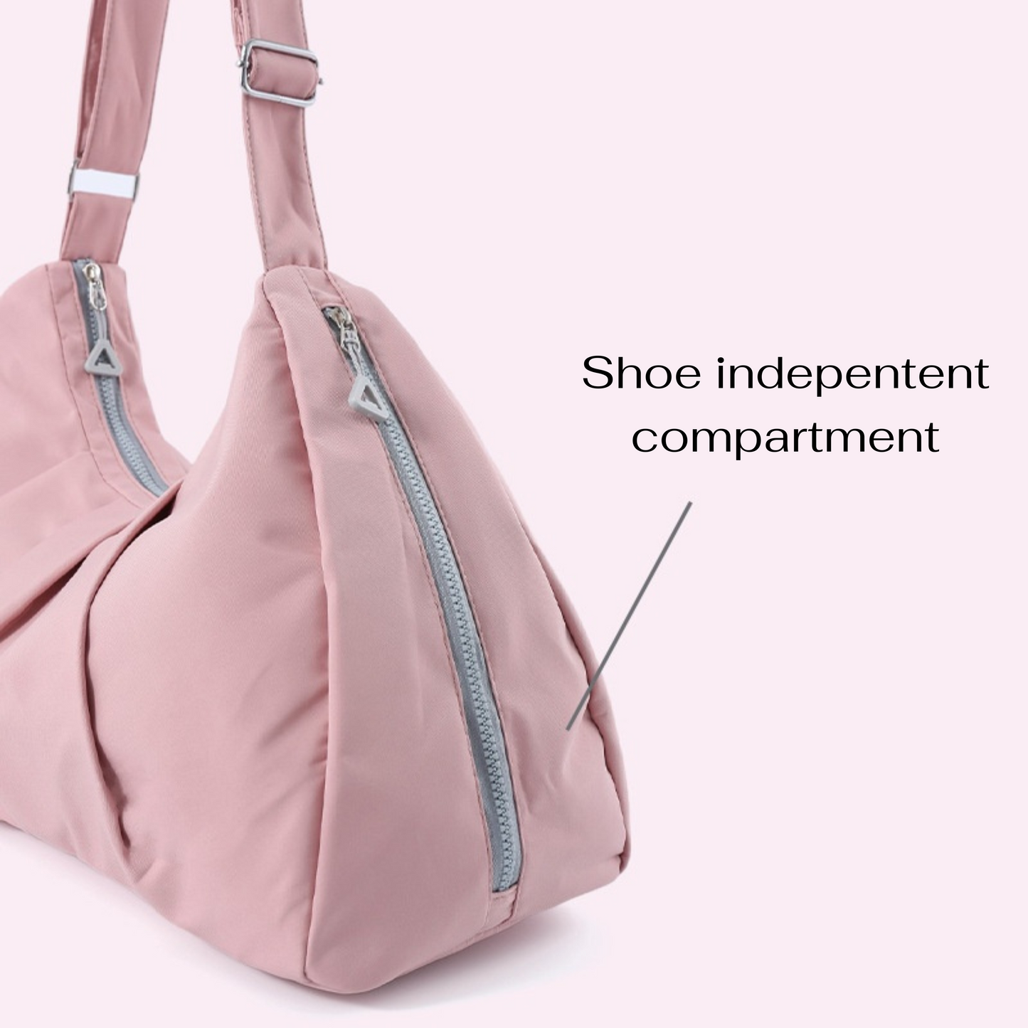 Single-Shoulder Fitness & Travel Tote Bag
