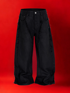 Black Soul Baggy Denim