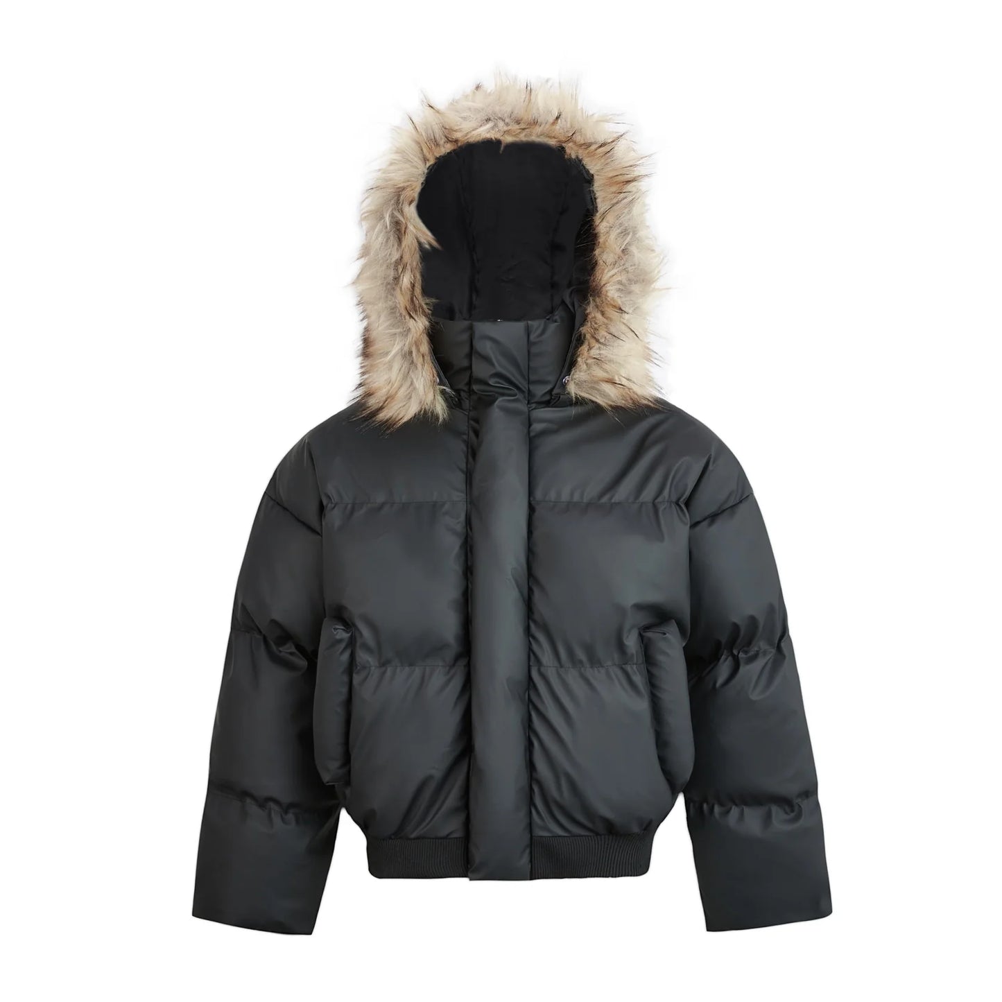 Glacier Faux Fur Puffer Jacket