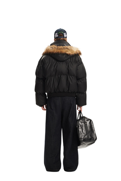 Glacier Faux Fur Puffer Jacket