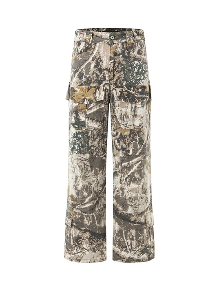 Camo Wide Trousers