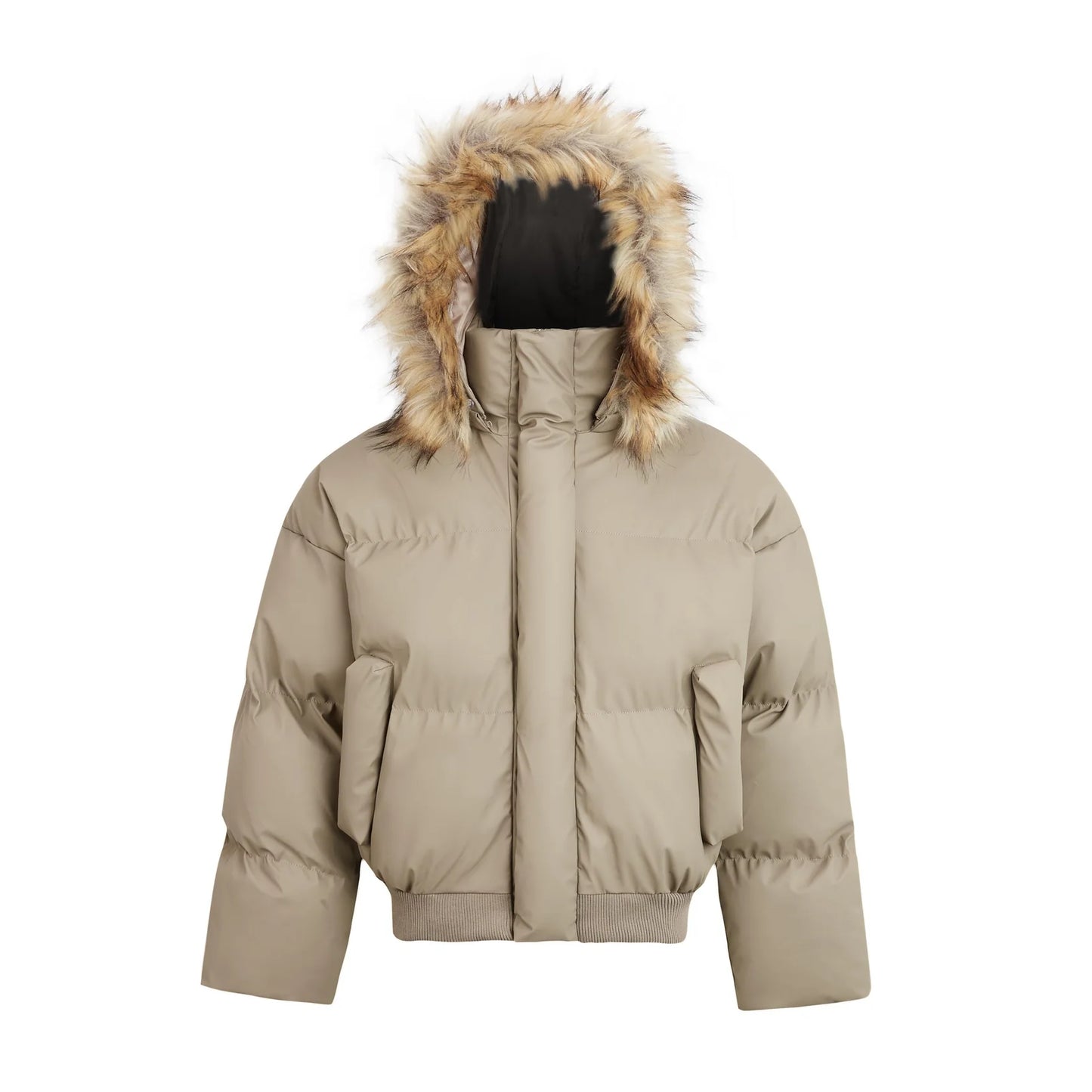 Glacier Faux Fur Puffer Jacket