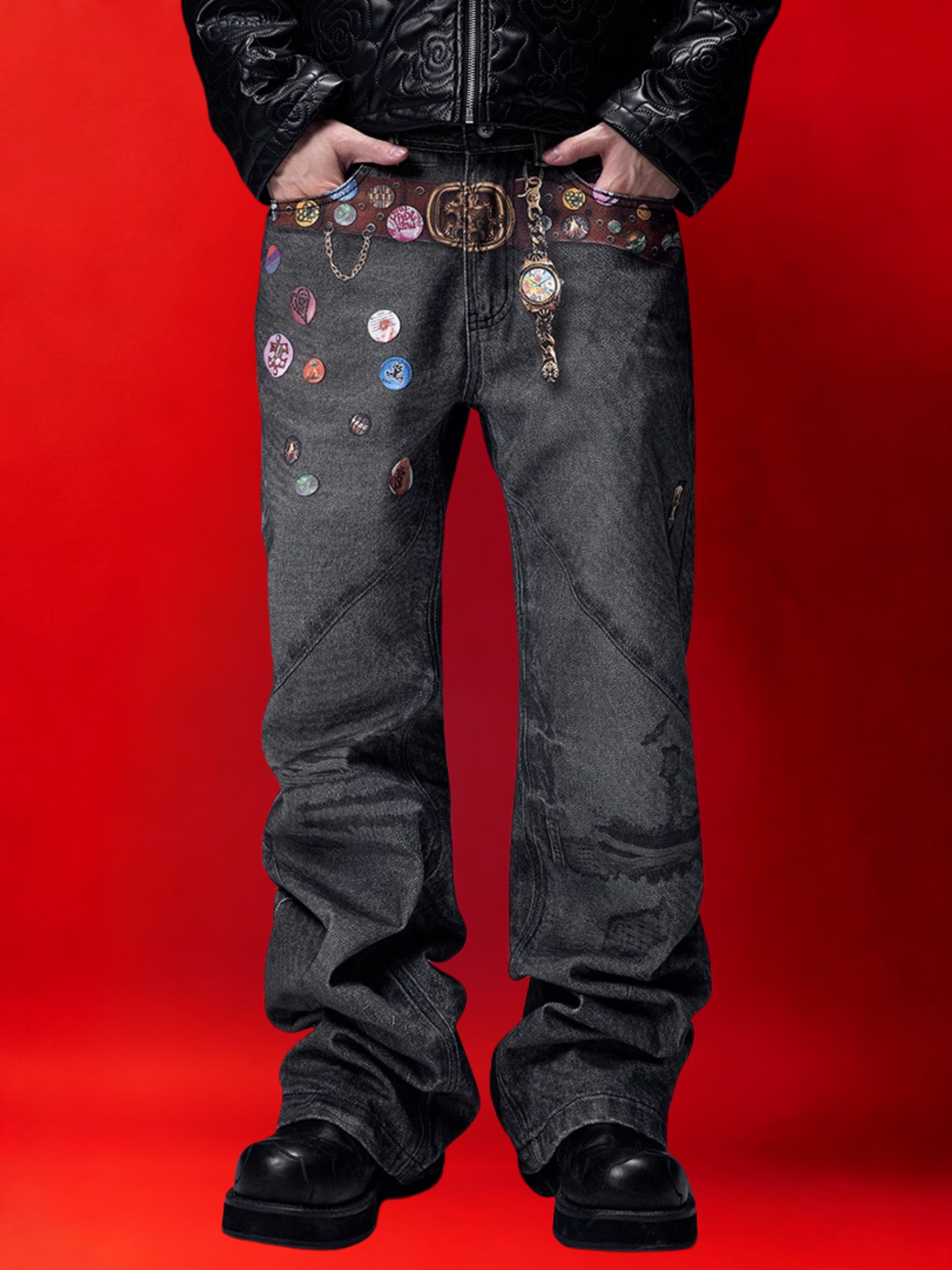 YADcrew Straight Jeans