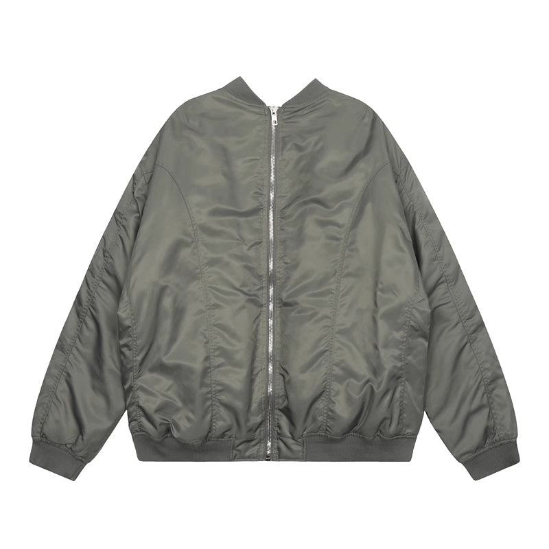 Skyline Oversized Bomber Jacket