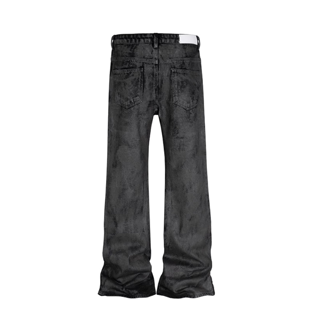 Smoky Fade Flared Jeans