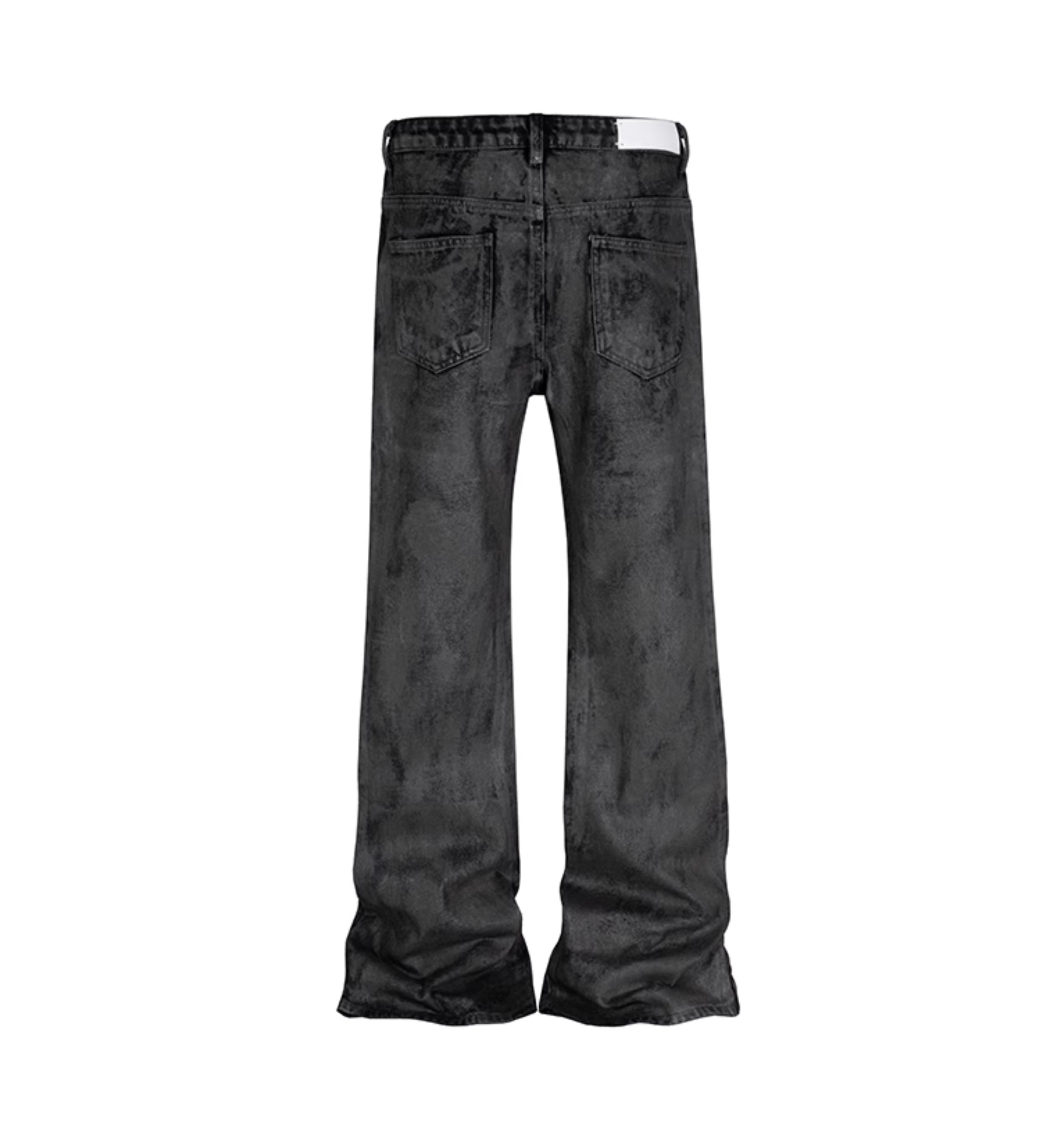 Smoky Fade Flared Jeans