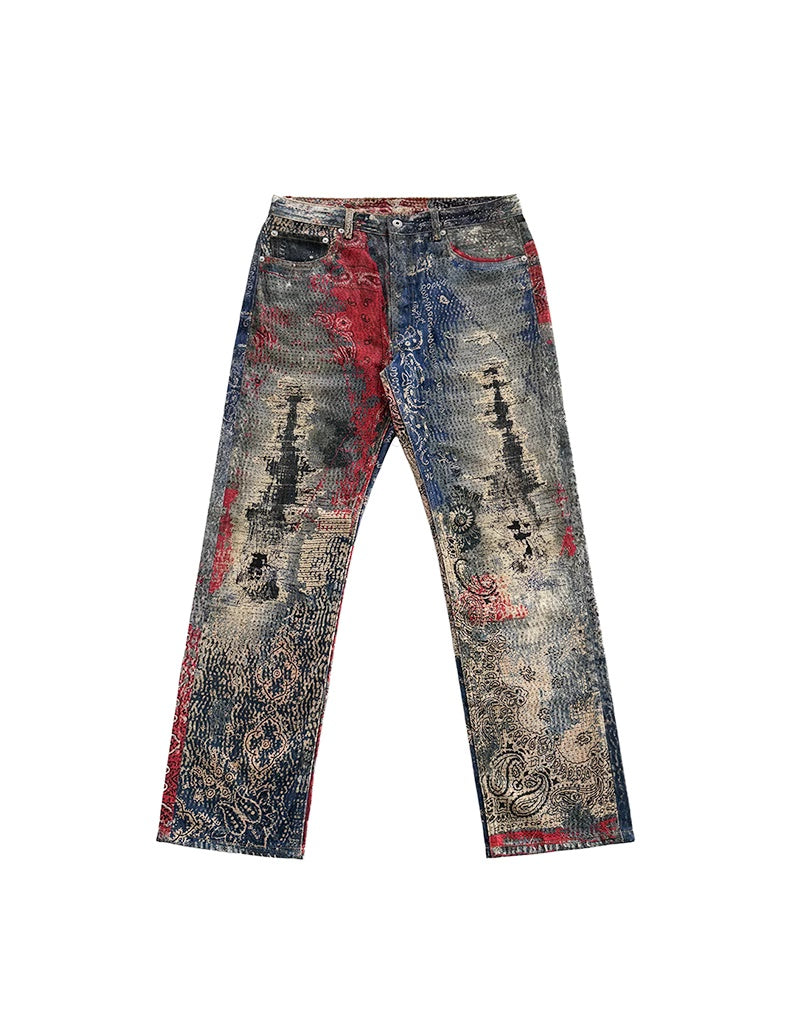 Conley Printed Denim