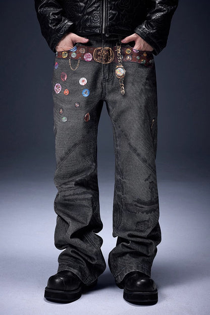 YADcrew Straight Jeans