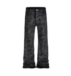 Smoky Fade Flared Jeans