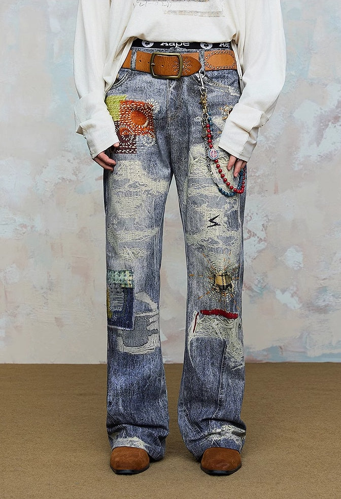 Rocawear Distressed Denim