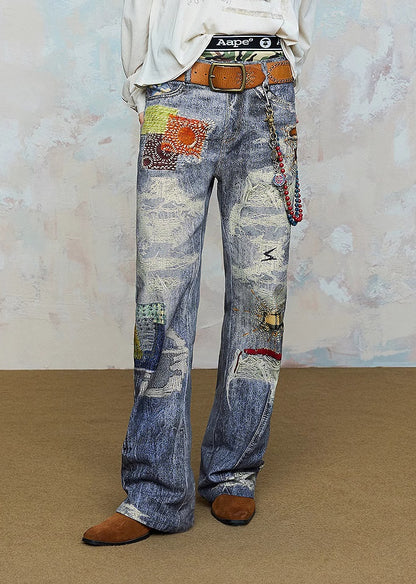 Rocawear Distressed Denim