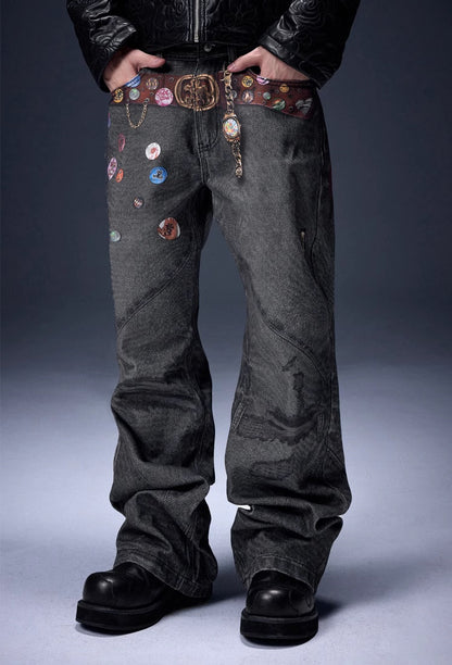 YADcrew Straight Jeans