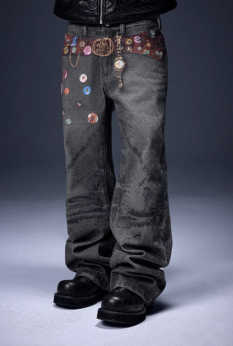 YADcrew Straight Jeans