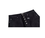 Blade Cut Wide-Leg Denim