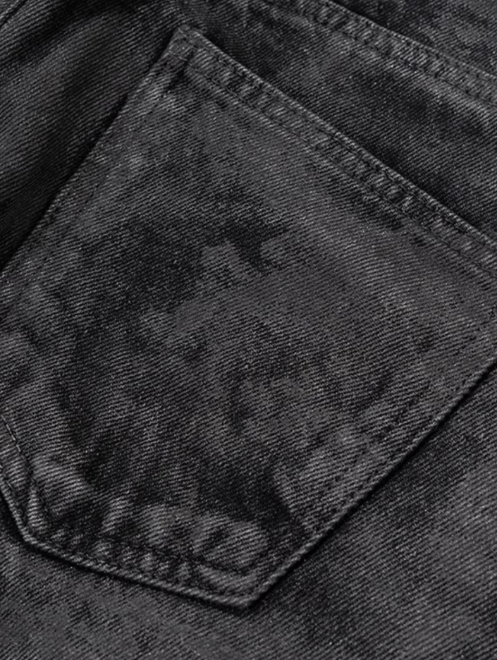 Smoky Fade Flared Jeans