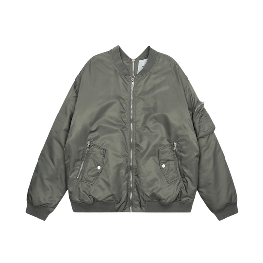 Skyline Oversized Bomber Jacket