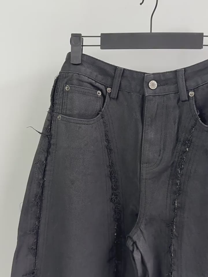 Black Soul Baggy Denim